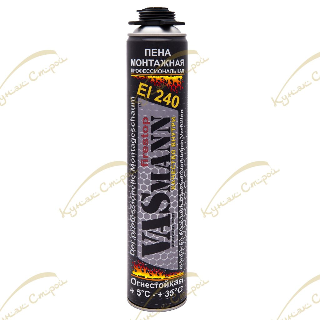 VASmann Firestop огнестойкая монтажная пена 920 г